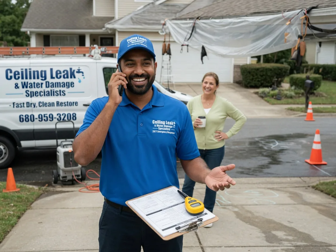 Ceiling Leak Cleanup Little Rock, IA FAQs